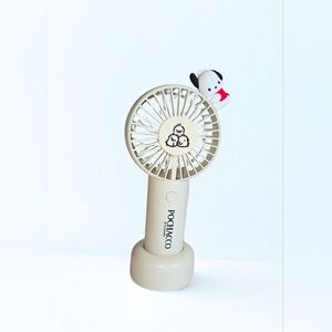 Sanrio Pochacco Handheld Fan – Portable USB/ Battery Powered (New, No Box)